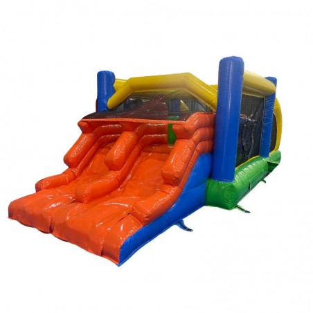 Piscina di Palline Gonfiabile con Scivolo - 27752 - 2-cover