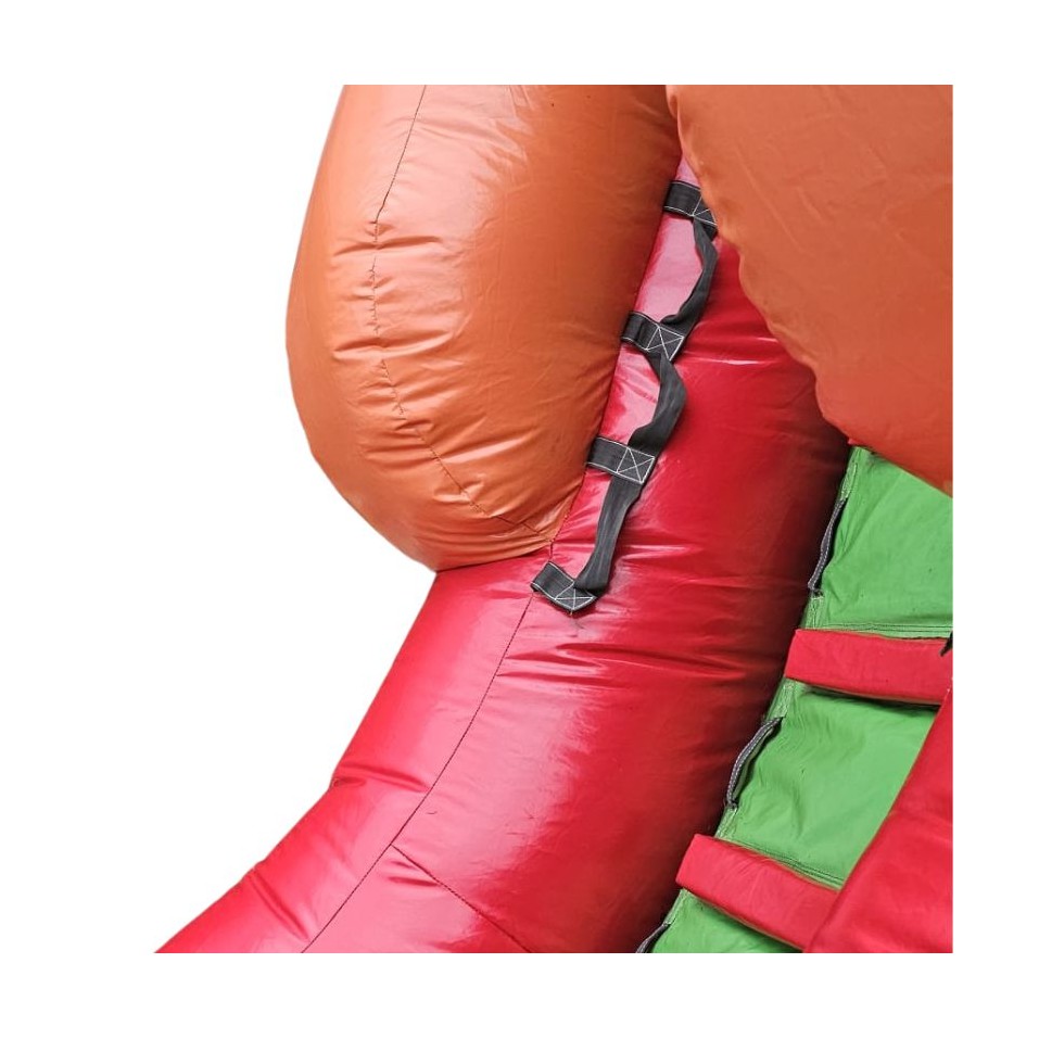 Percorso a Ostacoli Gonfiabile Wipeout Football Rosso Usato - 28395 - 7-cover