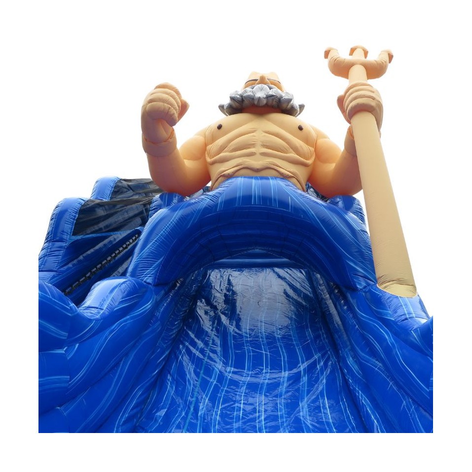 Scivolo Gonfiabile Gigante Poseidone (Tema Oceano) - 28543 - 3-cover