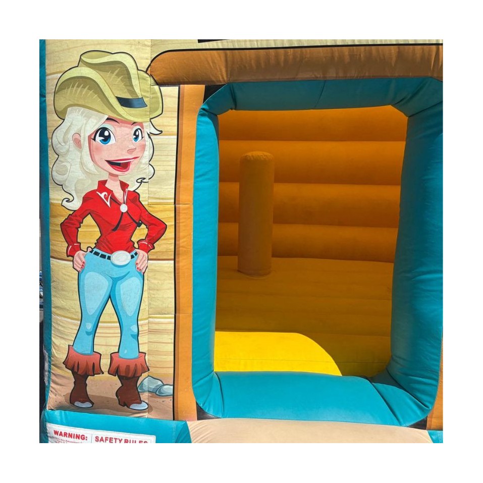 Castello Gonfiabile Usato Western - 28674 - 6-cover