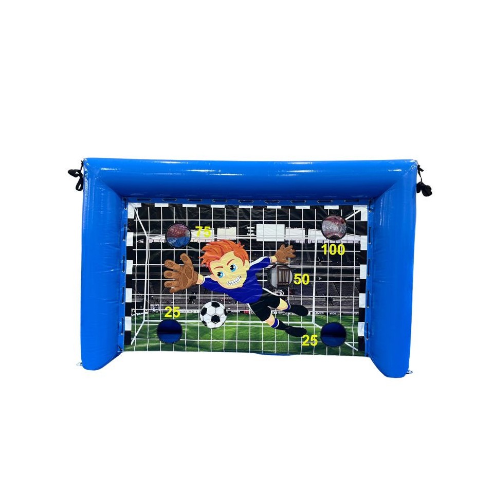 Porta da Calcio Gonfiabile con Bersaglio 4m - 408