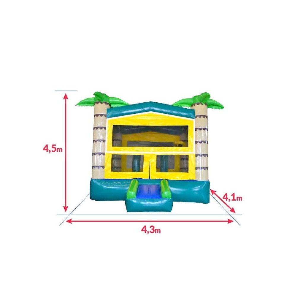 Castello Gonfiabile Oasi - 5665 - 3-cover Castello Gonfiabile Oasi - 5665 - 3-cover